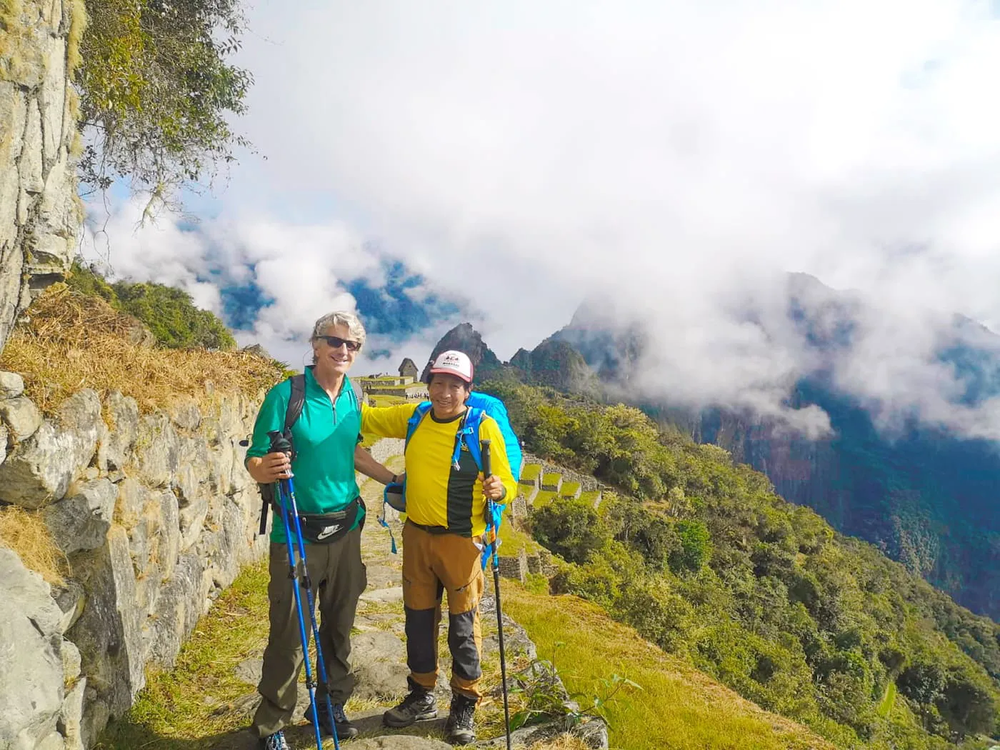 Machu Picchu trail by Salkantay Trek Machu Picchu trail by Salkantay Trek
